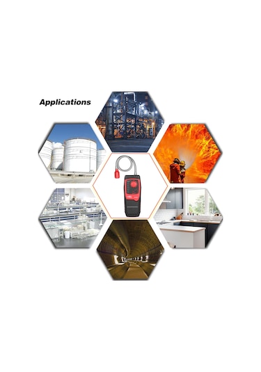 Kosona "at8800l Yanıcı Gaz Dedektörü - Hızlı Tespit, Taşınabilir Ve Kullanışlı"