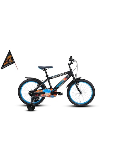 Carraro Monster 16 Alüminyum Kadro 16j Çocuk Bisikleti Siyah Mavi