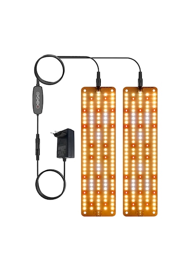 Geeroyoo "bitki Büyüme Led Panosu: 24 Saat Zamanlayıcı, 6 Parlaklık Seviyesi, İç Mekan Bitkileri İçin Tam Spektrum Işık" Diğer