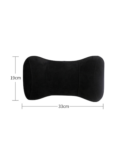 Sones Araba Bellek Pamuk Kafalık Koruyucu Servikal Omurga Koltuk Uyku Yastığı Kahverengi