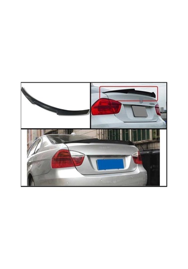 Autogp Bmw E90 Bagaj Üstü Spoiler Yarasa Piano Black Cmbmwe90m4spo