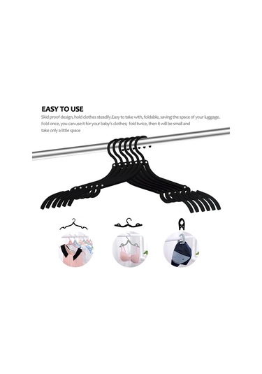 Seyahat 24 Parçalı Taşınabilir Katlanabilir Çamaşır Askıları Kurutma Rafı İle B Diğer