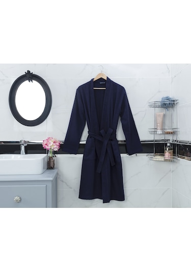 Madame Coco Nicola Kimono Erkek Bornoz Bor-06s-m-lacivert