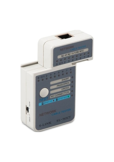 S-Lınk Sl-565Ct Rj45 Ağ Kablosu Test  Cihazı