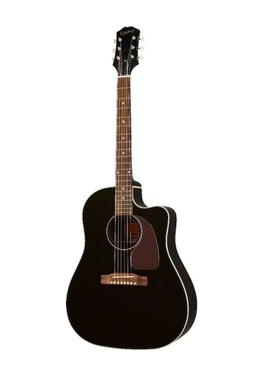 Epiphone J-45 Ec Elektro Akustik Gitar Aged Ebony