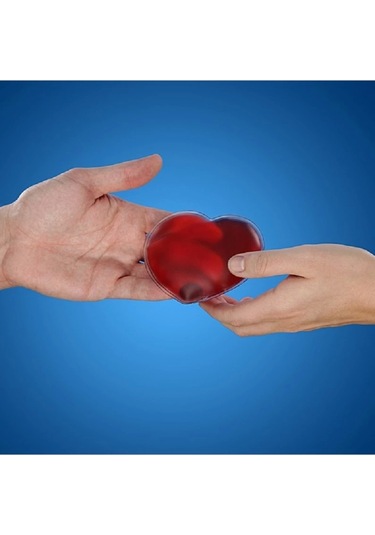 Sihirli Kalp Jel Isıtıcı Çok Renkli