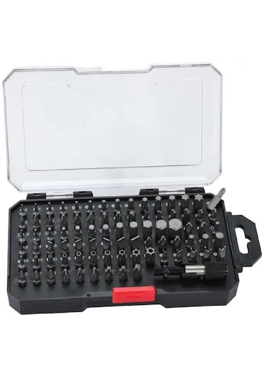 Ht- 85 Parça Arm S2 Çelik Torx Bits Uç Seti Matkap Ucu Takımı Bits Tutuculu 1/4 Cırcır Kolu