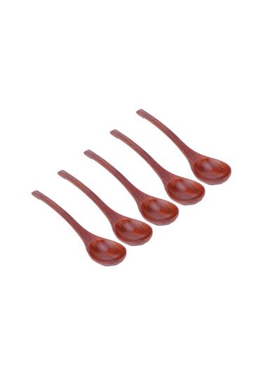 Skycity 5 Adet Ahşap Kamp Çatalı, Uzun Saplı, Kaymaz Önleyici, Ev Ve Dışarı Kullanım, Doğal Malzeme, Pratik Mutfak Gereci Diğer