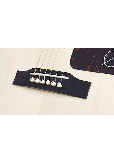 Epiphone Aj-220Sce Solid Top Elektro Akustik Gitar Natural