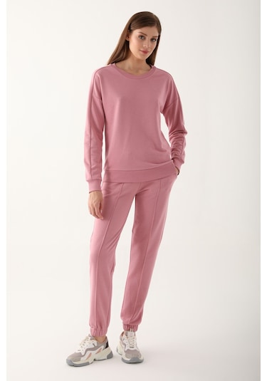 Arnetta Stylish Pembe Kadın Eşofman Takımı Leylak
