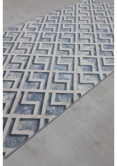 Lüle Halı Kaymaz Taban Yıkanabilir Yolluk Halı Lsm300antrst