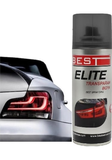 Best Elite Transparan Far Boyası Siyah 200 ML
