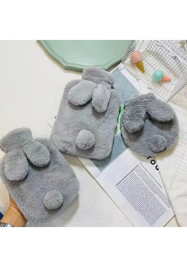 3'lü Paket Kapaklı Sıcak Su Torbası 300/500/1000ml Bpa İçermeyen Sıcak Su Torbası Diğer