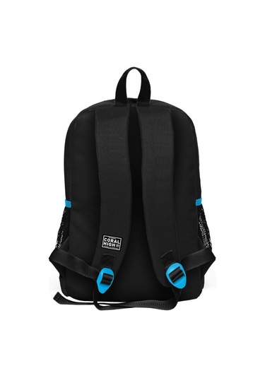 Coral High Kids Siyah Dört Bölmeli Okul Sırt Çantası 23717