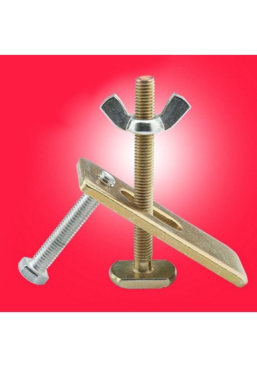 Homyl 1 Adet Cnc Oyma Makinesi Basın Plakası T Yuvası 80mm