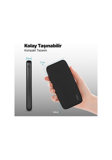 Ttec Chargeup Pro 10.000 Mah Pd 20 W Taşınabilir Hızlı Şarj Aleti Powerbank