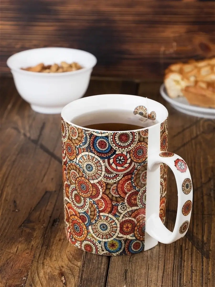 Gift'n'home Büyük Hediyelik Çay Ve Kahve Kupası 700 Ml 13894046 Gri