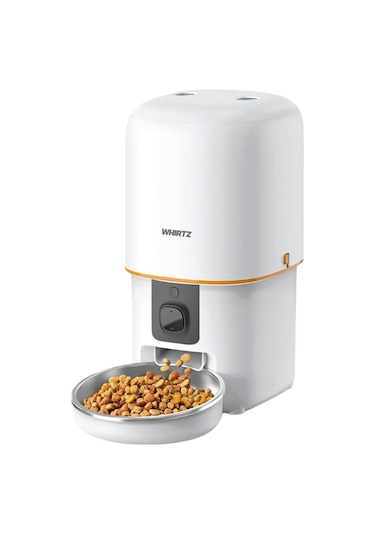 Kameralı ve Ses Kontrollü 4 Litre Akıllı Mama Kabı