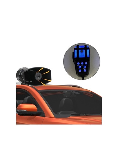 Flybuy Acil Durum Amplifikatörü Korna Sistemi - Polis Sireni Hava Kornası 12v Araç İçin