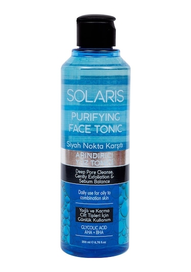 Solaris Arındırıcı Yüz Temizleme Toniği 200 ML