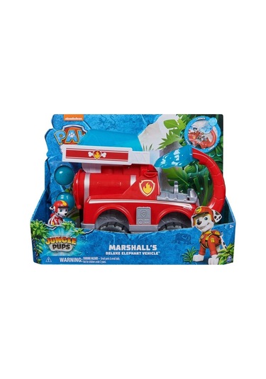 Spin Master Paw Patrol Jungle Pups Deluxe Marshall Vehicle