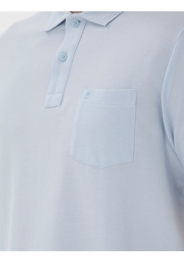Pierre Cardin Erkek Açık Mavi Tişört Basic 50302538-vr003