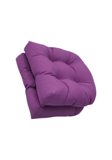 Homyl Kapalı Açık Hasır Patio Oturma Minderi, 19" X Alabilir Menekşe