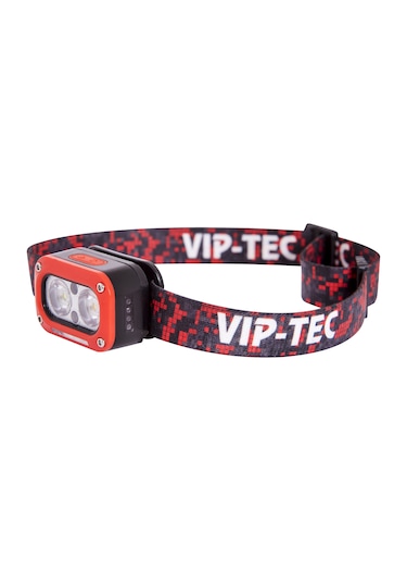 Vıp-tec Vt891208 Kafa Feneri Şarjlı Sensörlü 300 Lümen Type-c Led Headlamp Gri