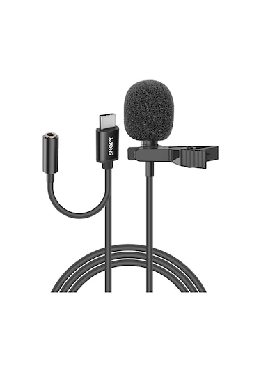 Snopy SN-MTK45 TypeC Yaka Mikrofonu