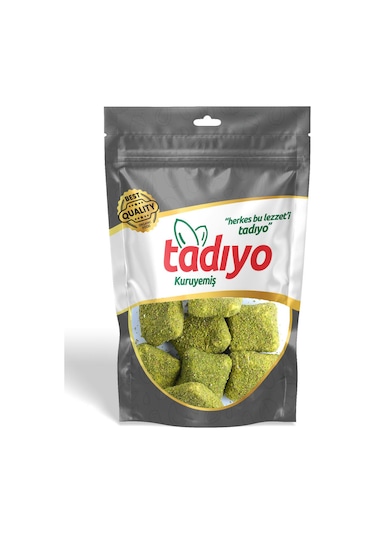 Tadıyo Kuruyemiş Lokum Bohça Ezme Fıstıklı 1 Kg
