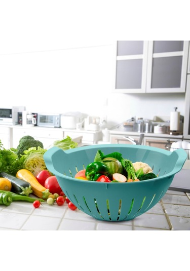 Ceronni Handy Kaseli Süzgeç 3 Lt Turkuaz Turkuaz