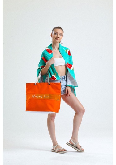 Monte Lui 1011 Plaj Çantası Turuncu