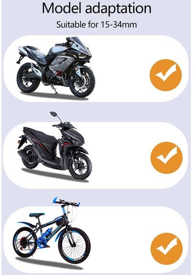 Dikiz Aynası Telefon Tutucu Bisiklet E-bisiklet Motosiklet Anti-şok Hızlı Sabit Telefon Montajı Sürme, Bisiklete Binme