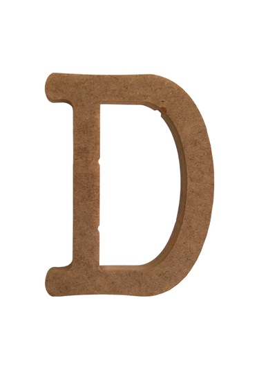 Na Neşeli Ahşap 15 Cm 18 Mm Ahşap D Harfi.boyanabilir Ahşap Harf.ahşap Boyama Ürünü.ham Ahşap Harf Model Neseli234567942