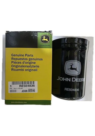 John Deere Yağ Filtresi Re504836