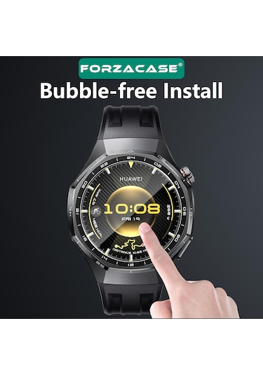 Forzacase Huawei Watch Gt6 Pro 46mm İle Uyumlu Temperli Kırılmaz Cam Ekran Koruyucu - Fc861