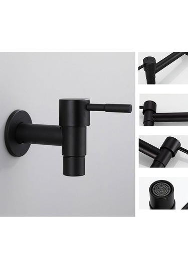 Pazly Suntek Küvet Tuvalet Banyo Köşesi İçin Tekli Siyah Kısa Model -