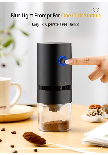 Maiyame Usb Şarjlı Elektrikli Kahve Değiştirici - Beyaz Abs Ve Paslanmaz Çelik - Ev, Ofis, Dışarıda Kullanıma Uygun Beyaz