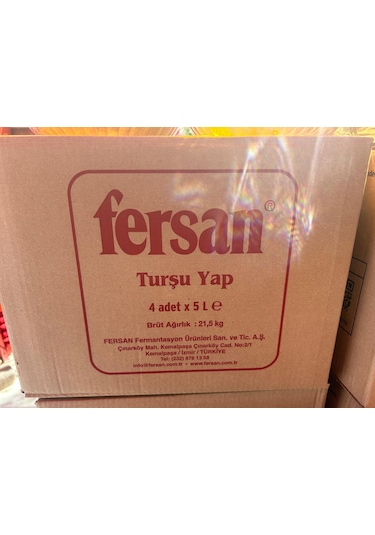 Fersan Turşu Yap 4 x 5 L