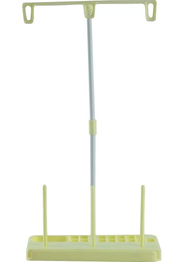 Ev Tipi Dikiş Makine Çardağı 3 İplikli Sarı