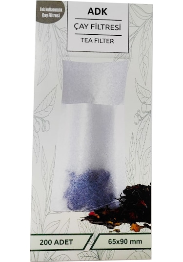 Adk 200 Lü Bardak Çay Filtresi Torbası Filtre Cin462
