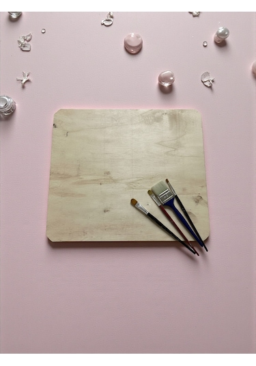 Ahşap Boyama Etkinliği 5'li Tahta Seti Hobi