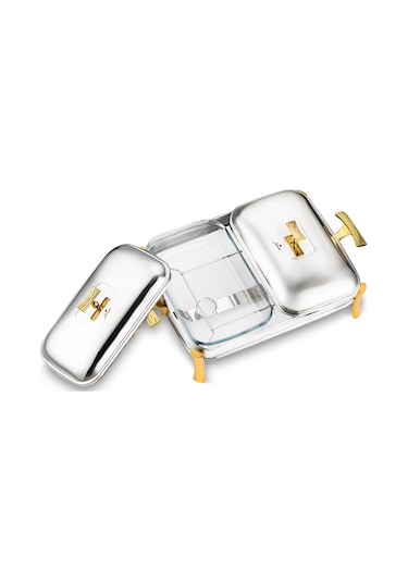 Herencia Gold Isıtmalı Servis Seti 2 1,5 Litre Gold