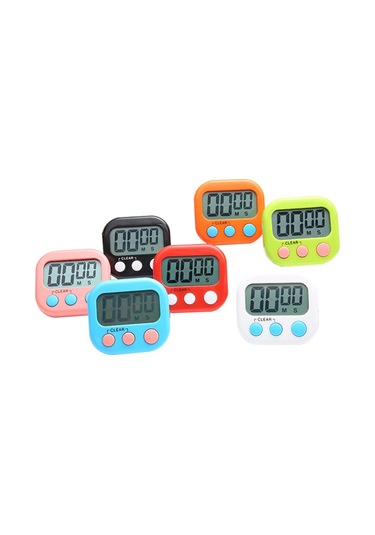 Xindoker Yeşil Ev Kullanımlı Zamanlayıcı: Mutfak, Buzdolabı Ve Öğrenci İçin Hatırlatıcı, Uyandırıcı Ve Geri Sayım Fonksiyonu Yeşil