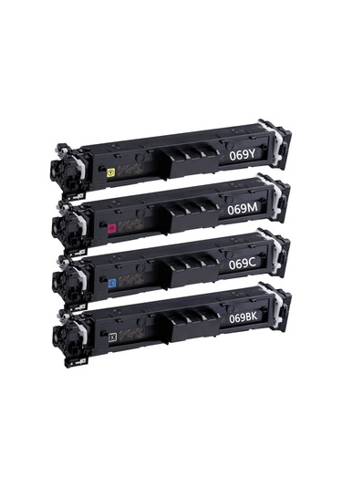 Canon Crg-069 Uyumlu Toner Çipsiz 4 Renk