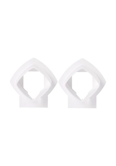 Ximistore9 Linksys Velop Wifi Duvar Montaj Braketi - 2'li Paket, Sinyal Güçlendirici Ve Dekoratif Tasarım Beyaz