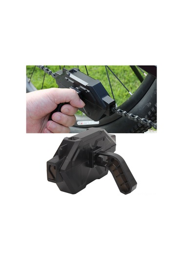 Qingmipy Bisiklet Zincir Temizleyici, Abs Malzeme, Manyetik Partikül Toplayıcı, Dağıtık Bakım Aracı, Dağ Bisikleti Yol Bisikleti Uyumlu Çok Renkli