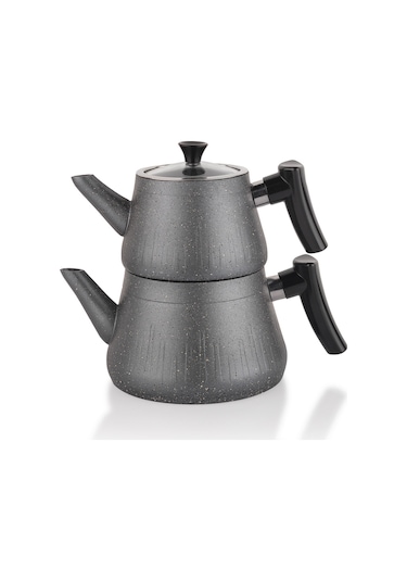 Schafer Solea Y.Y. Çaydanlık Takımı 3 Parça-Gri