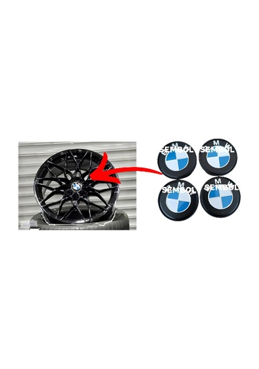 Bmw Jant Göbeği 58/55 55 Mm Yuva 4lü Set Yuva İç Çapı 5.5 Santim Olmalı