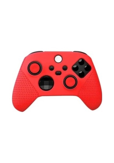Comse Xbox Series S X Silikon Kılıf Analog Koruyucu Set Kırmızı